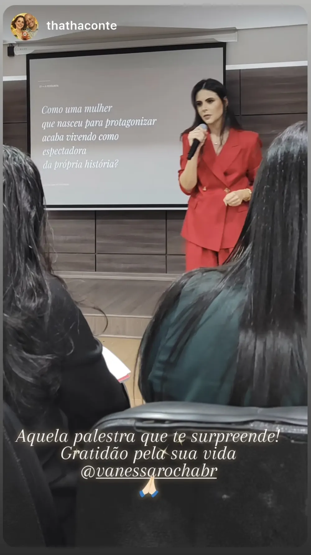 Depoimento de participante 1